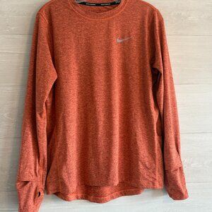 Nike Dri-FIT Long Sleeve Running T-Shirt with pockets